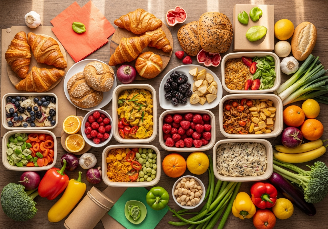 ResQBox Food app showing delicious surplus food